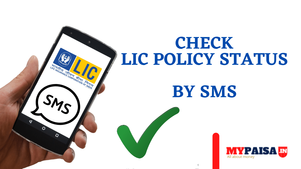 LIC policy status by sms