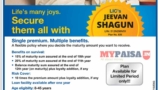 Jeevan Shagun Plan No. 826: Single Premium Money Back Plan